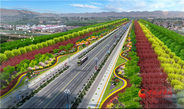 搶先看?。?！蘭州榆中生態(tài)創(chuàng)新城未來綠化有多美 