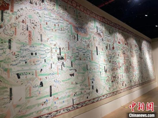 圖為展覽現(xiàn)場(chǎng)?！〗瓧顭?攝