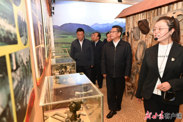 任振鶴在張掖市調(diào)研時強調(diào)：完整準確全面貫徹新發(fā)展理念，建設(shè)生態(tài)友好發(fā)展向好生活美好的“金張掖”