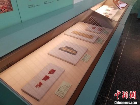 圖為展覽現(xiàn)場。　敦煌研究院供圖