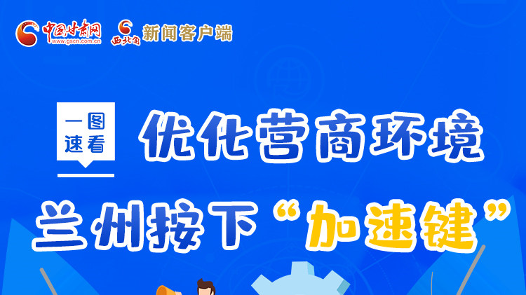 一圖速看|優(yōu)化營商環(huán)境，蘭州按下“加速鍵”