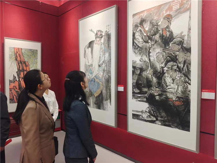 2023年5月，甘肅省紀(jì)委監(jiān)委機(jī)關(guān)、省委巡視辦、省文旅廳主辦，甘肅畫院承辦的甘肅省廉潔文化美術(shù)、書法、設(shè)計作品展開展，逾萬人參觀。.jpg