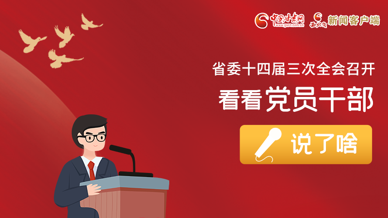 圖解|事關(guān)甘肅省委十四屆三次全會(huì)，黨員干部這么說！