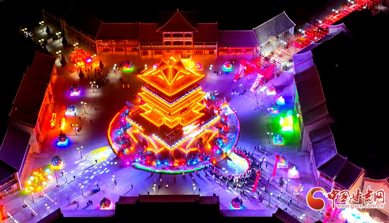 文化中國(guó)行|張掖甘州：大型燈會(huì)迎新春