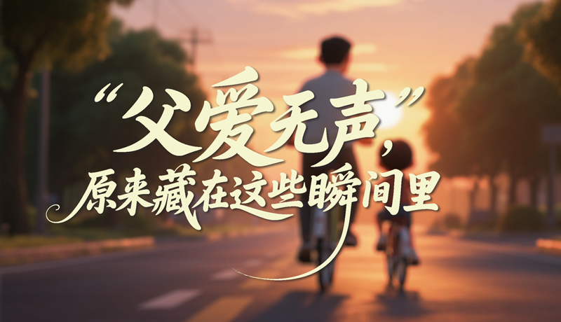 AI視頻|父愛無(wú)聲，原來(lái)藏在這些瞬間里