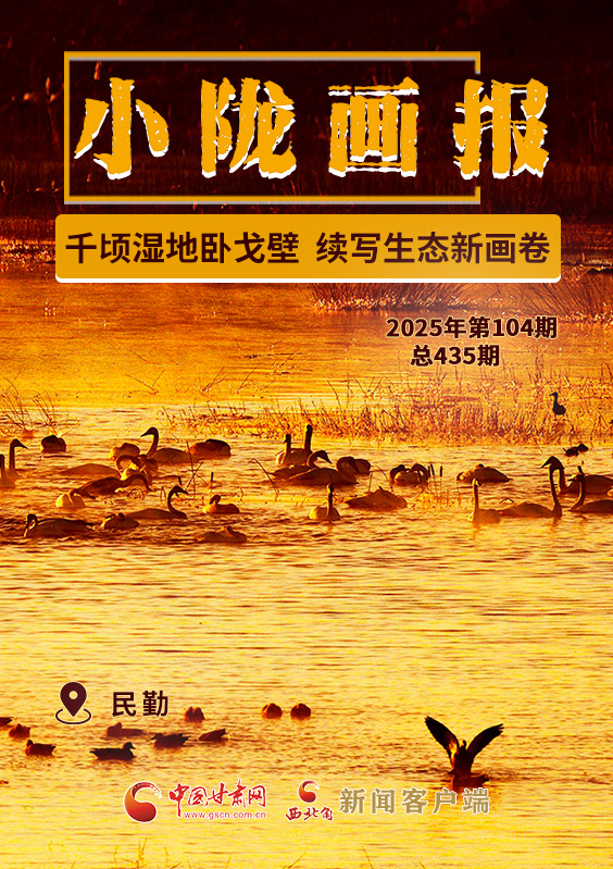 【小隴畫報(bào)·435期】民勤：千頃濕地臥戈壁 續(xù)寫生態(tài)新畫卷